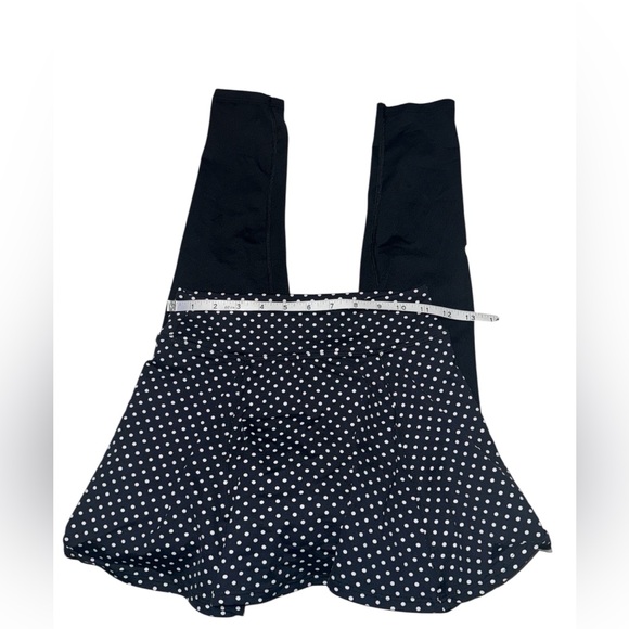 ⚡️DonaJo Skirted Legging (Black Polka Dot/Blk) Size Tam P Size 1 - Picture 5 of 8